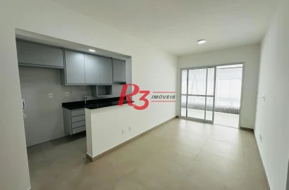 Apartamento para alugar, 60 m² por R$ 5.700,00/mês - Boqueirão - Santos/SP