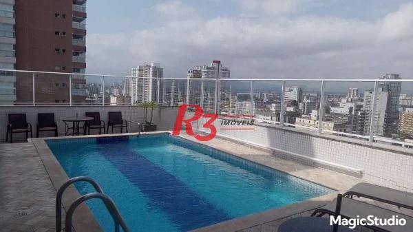 Apartamento Garden à venda, 141 m² por R$ 2.450.000,00 - Gonzaga - Santos/SP