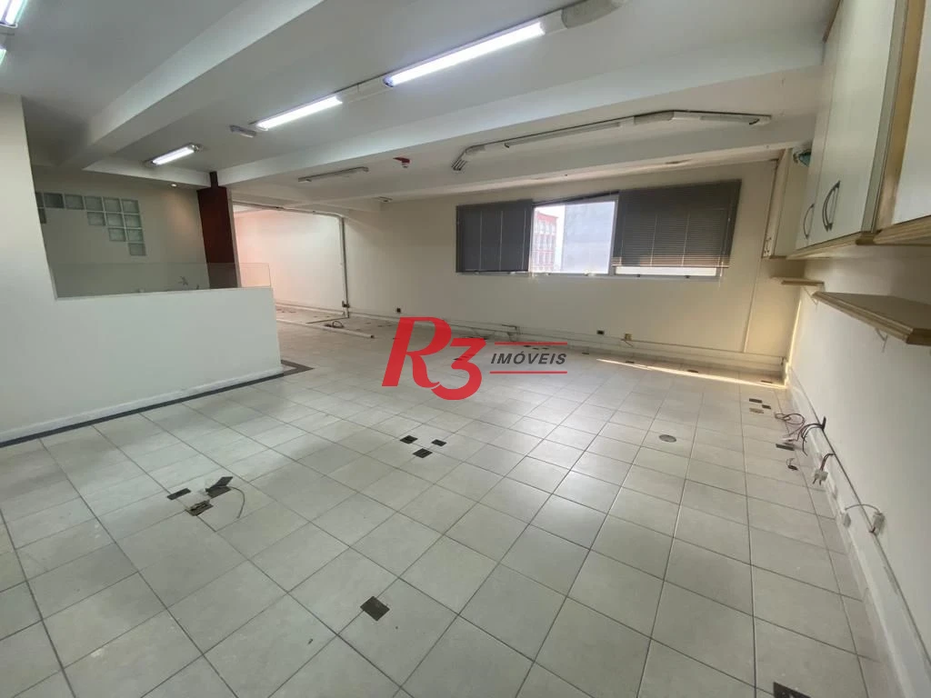 Sala à venda, 130 m² por R$ 300.000,00 - Centro - Santos/SP