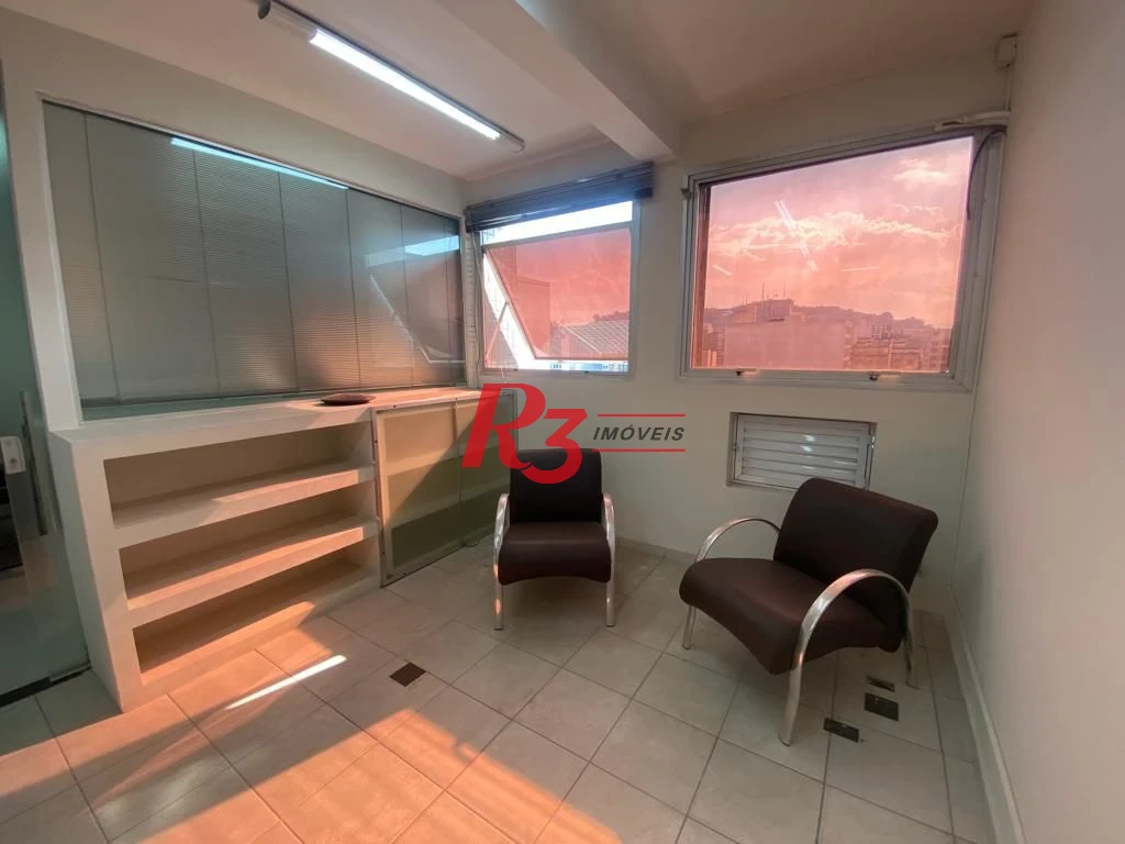 Sala à venda, 130 m² por R$ 300.000,00 - Centro - Santos/SP