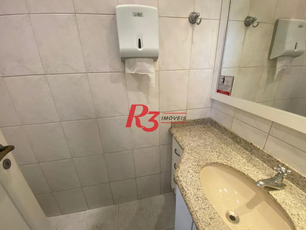 Sala à venda, 130 m² por R$ 300.000,00 - Centro - Santos/SP