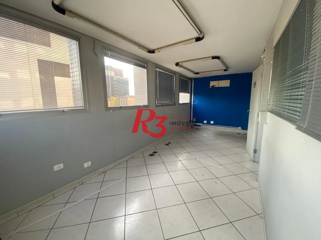 Sala à venda, 120 m² por R$ 390.000,00 - Centro - Santos/SP