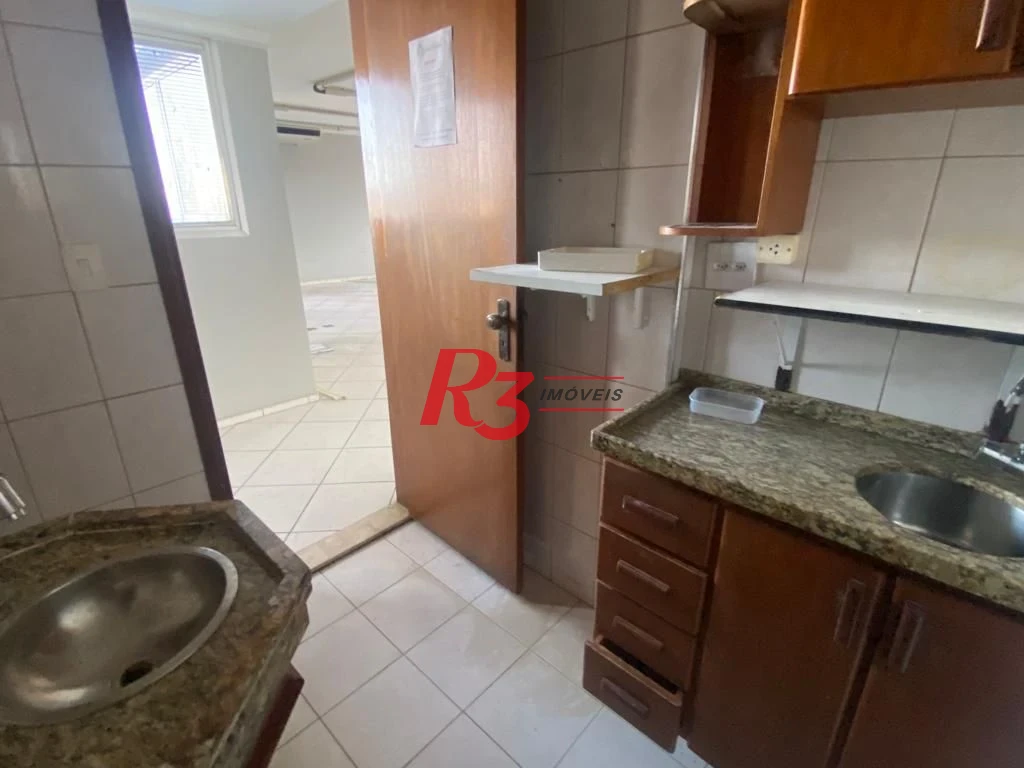 Sala à venda, 120 m² por R$ 390.000,00 - Centro - Santos/SP