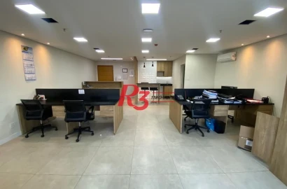 Sala à venda, 60 m² por R$ 480.000,00 - Centro - Santos/SP