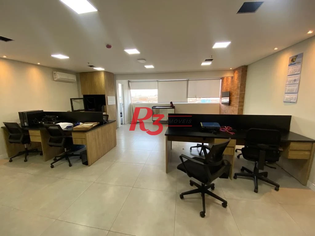 Sala à venda, 60 m² por R$ 480.000,00 - Centro - Santos/SP