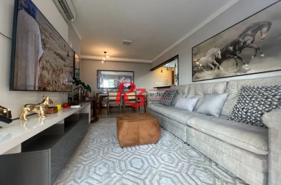 Apartamento à venda, 97 m² por R$ 1.505.000,00 - Gonzaga - Santos/SP