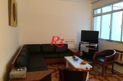 Apartamento à venda, 118 m² por R$ 640.000,00 - Gonzaga - Santos/SP