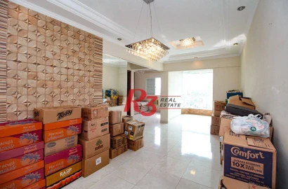 Apartamento com 2 dormitórios à venda, 70 m² por R$ 830.000,00 - Encruzilhada - Santos/SP