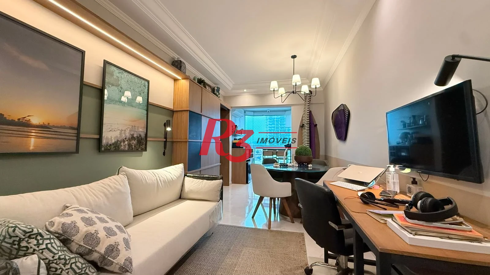 Apartamento com 2 dormitórios à venda, 70 m² por R$ 780.000,00 - Encruzilhada - Santos/SP