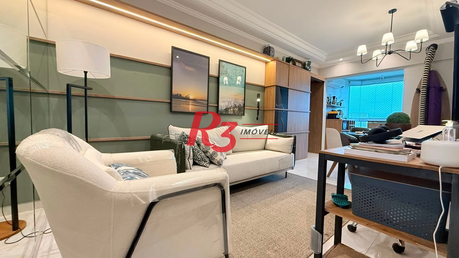 Apartamento com 2 dormitórios à venda, 70 m² por R$ 780.000,00 - Encruzilhada - Santos/SP