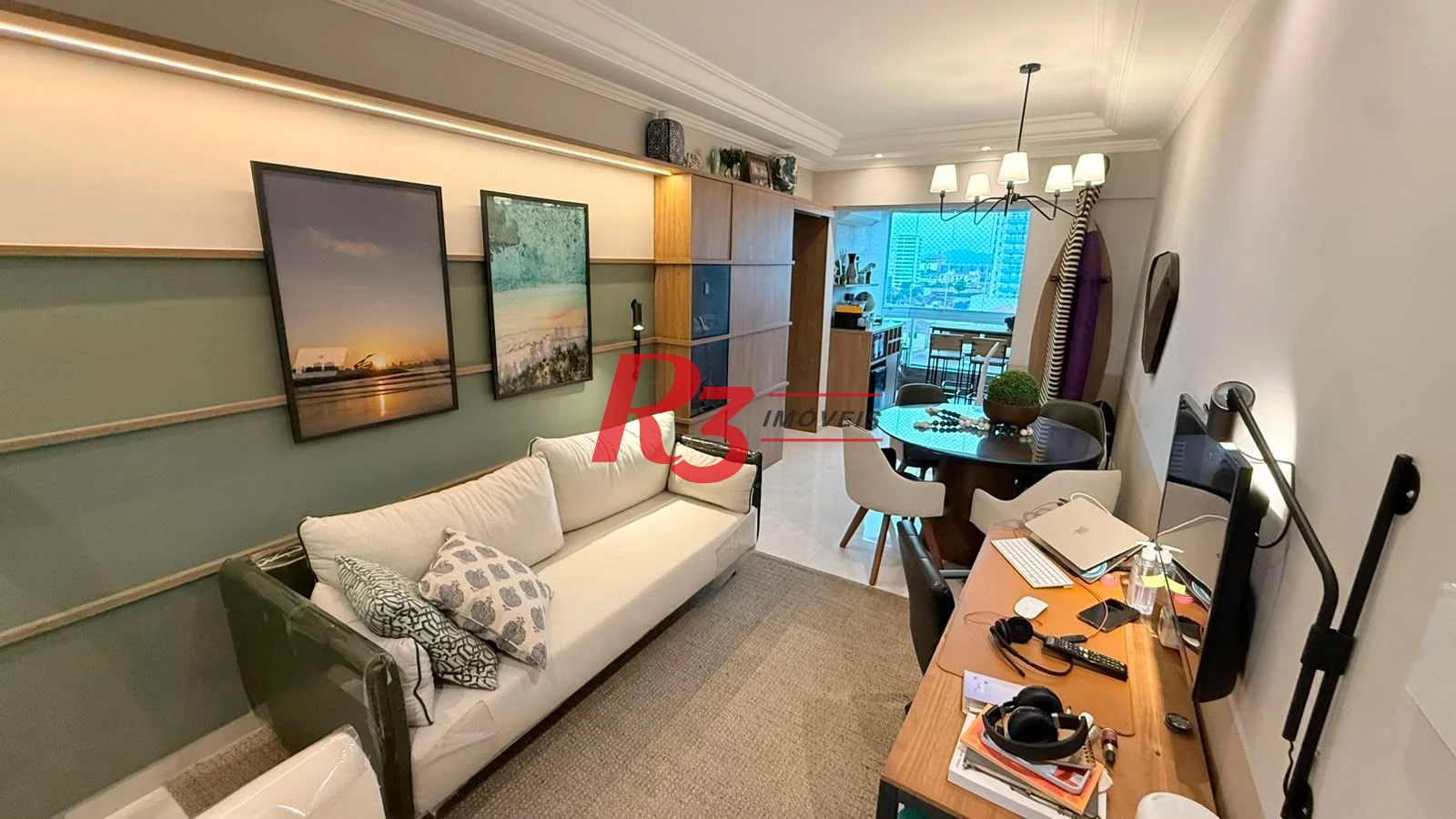 Apartamento com 2 dormitórios à venda, 70 m² por R$ 780.000,00 - Encruzilhada - Santos/SP