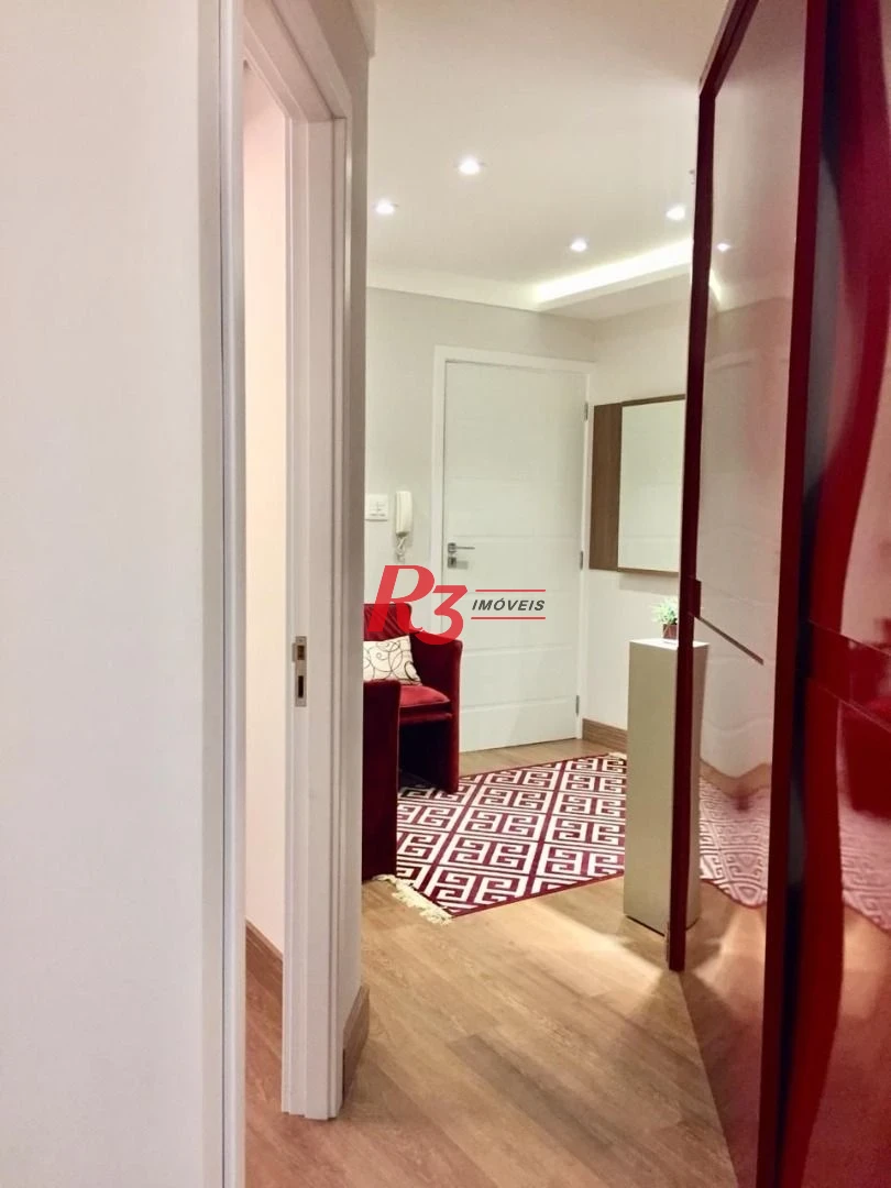 Excelente sala comercial mobiliada em Santos