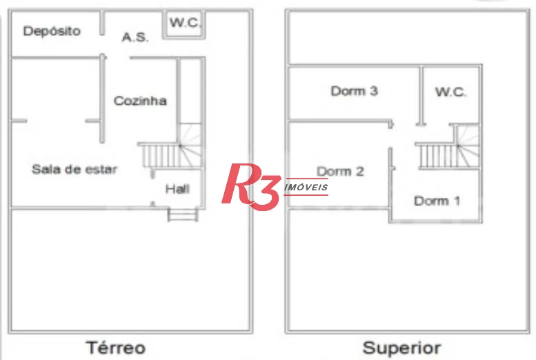 Casa comercial para locação, ideal para consultório, salão de beleza, no Boqueirão em Santos SP