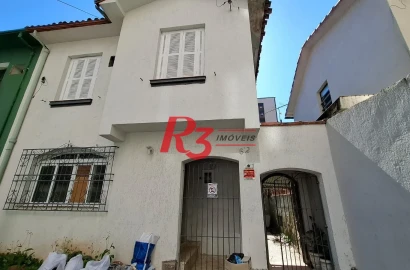 Casa comercial para locação, ideal para consultório, salão de beleza, no Boqueirão em Santos SP