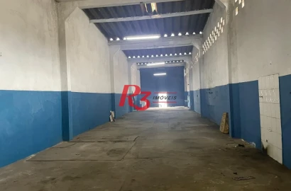 Galpão, 255 m² - venda por R$ 2.000.000,00 ou aluguel por R$ 10.890,00/mês - Estuário - Santos/SP