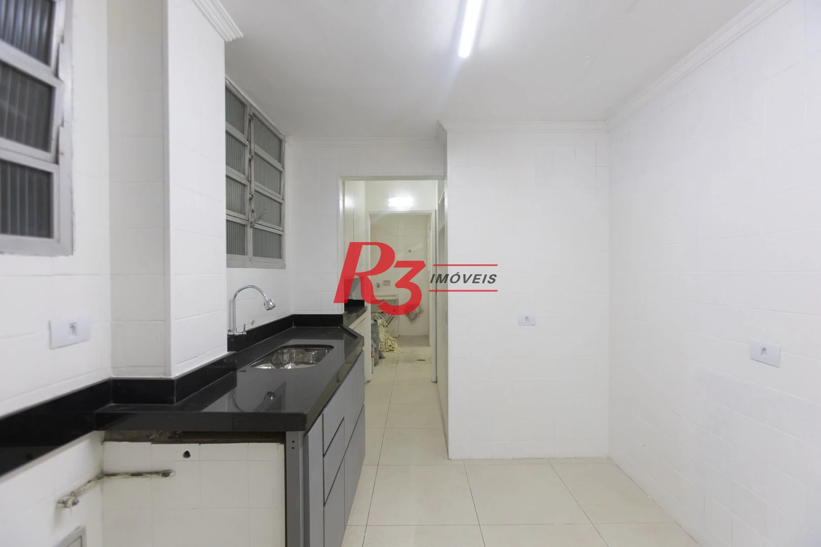 Apartamento com 2 dormitórios para alugar, 110 m² por R$ 6.950,00/mês - Aparecida - Santos/SP