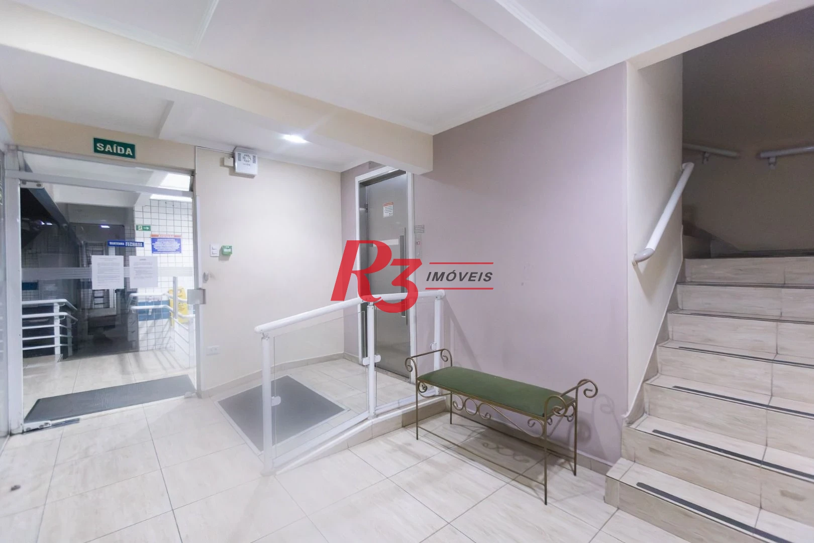 Apartamento com 2 dormitórios para alugar, 110 m² por R$ 6.950,00/mês - Aparecida - Santos/SP