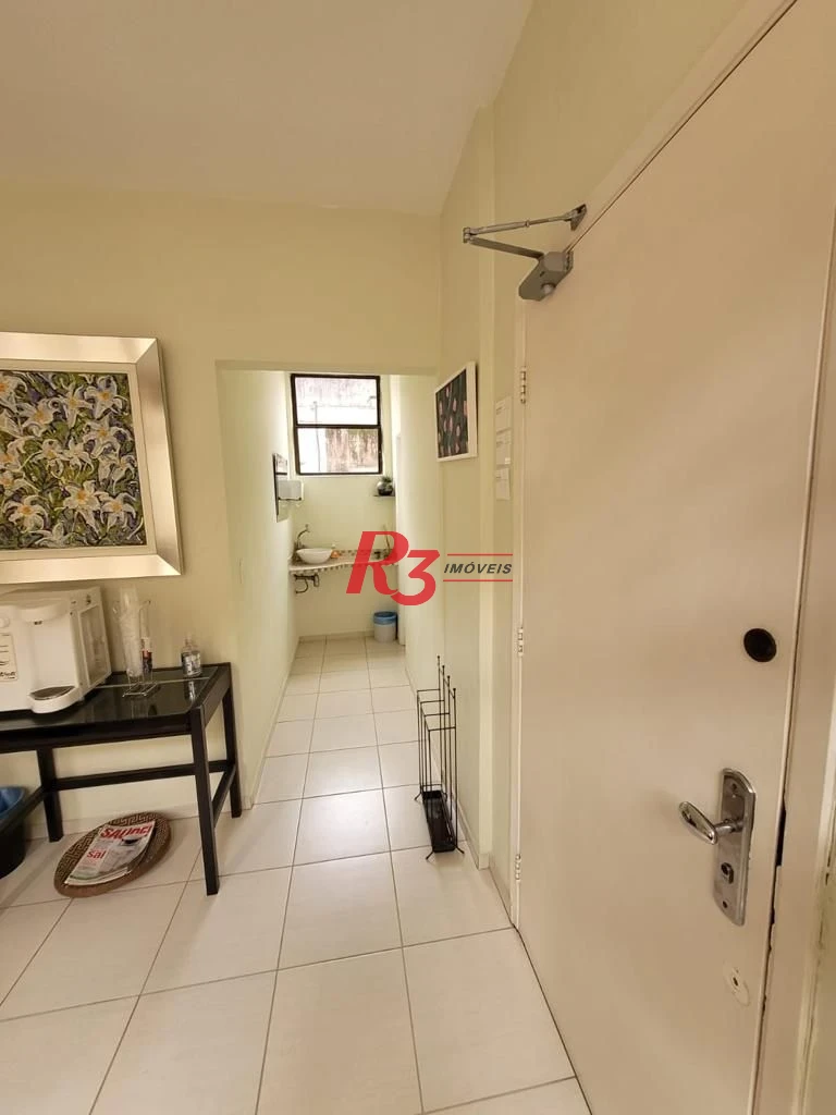 Sala à venda, 55 m² por R$ 435.000,00 - Gonzaga - Santos/SP