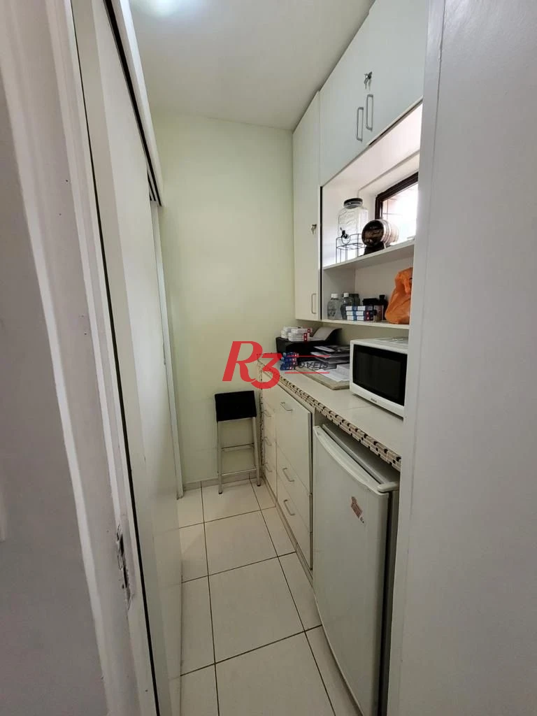 Sala à venda, 55 m² por R$ 435.000,00 - Gonzaga - Santos/SP
