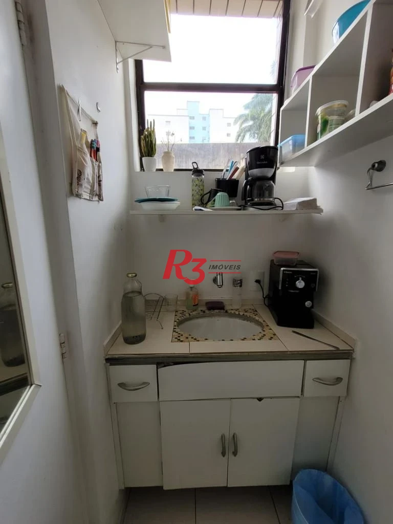 Sala à venda, 55 m² por R$ 435.000,00 - Gonzaga - Santos/SP