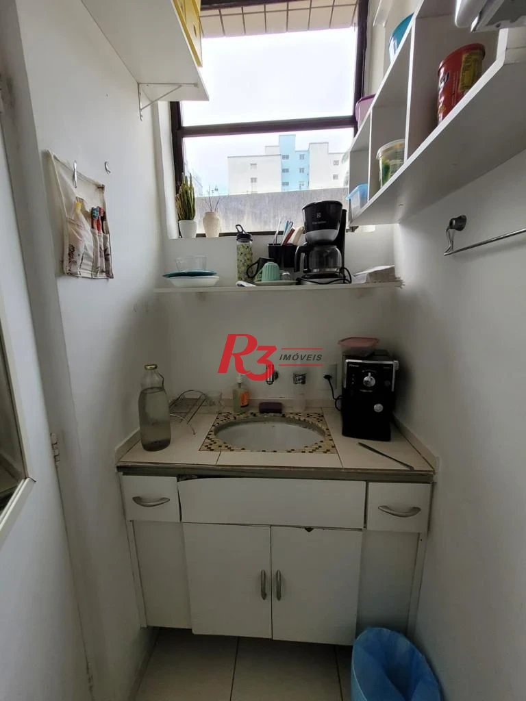 Sala à venda, 55 m² por R$ 435.000,00 - Gonzaga - Santos/SP