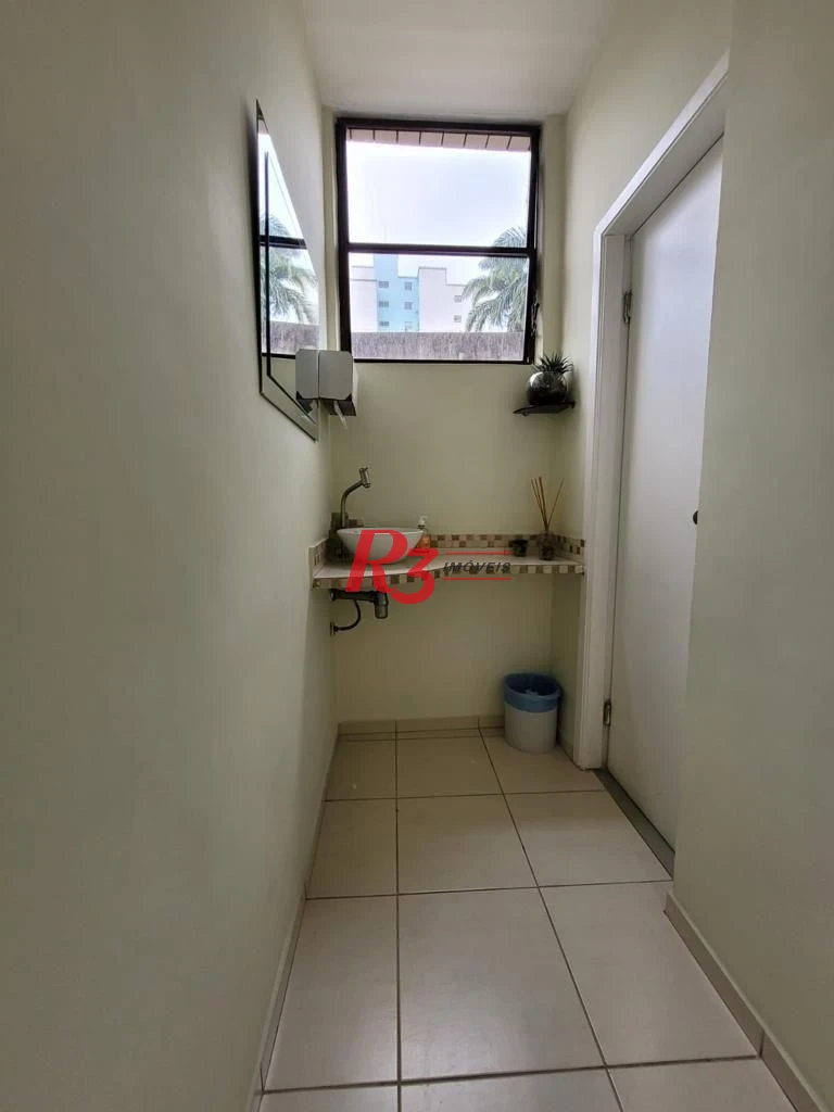 Sala à venda, 55 m² por R$ 435.000,00 - Gonzaga - Santos/SP