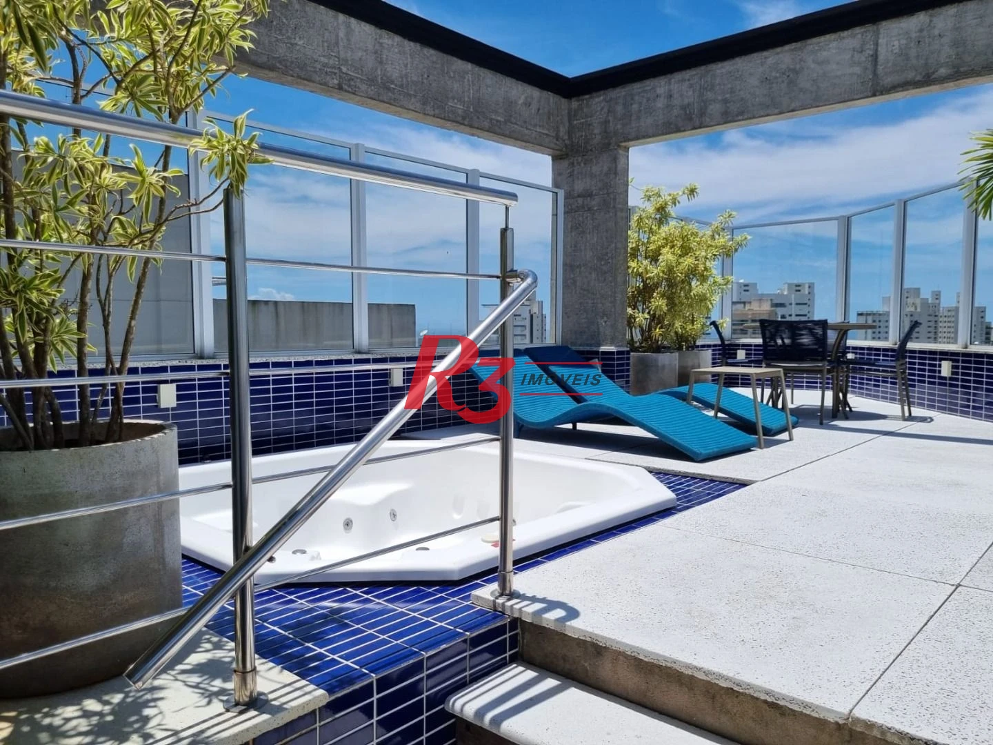 Apartamento à venda, 146 m² por R$ 1.450.000,00 - Tombo - Guarujá/SP