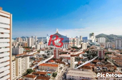 Apartamento com 1 dormitório à venda, 40 m² por R$ 590.000,00 - Campo Grande - Santos/SP