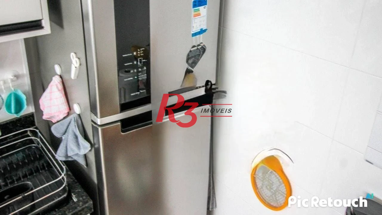 Apartamento com 1 dormitório à venda, 40 m² por R$ 590.000,00 - Campo Grande - Santos/SP