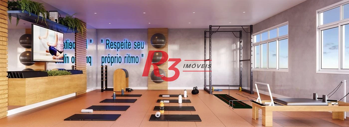 Apartamento com 2 dormitórios à venda, 87 m² por R$ 1.470.000,00 - Gonzaga - Santos/SP