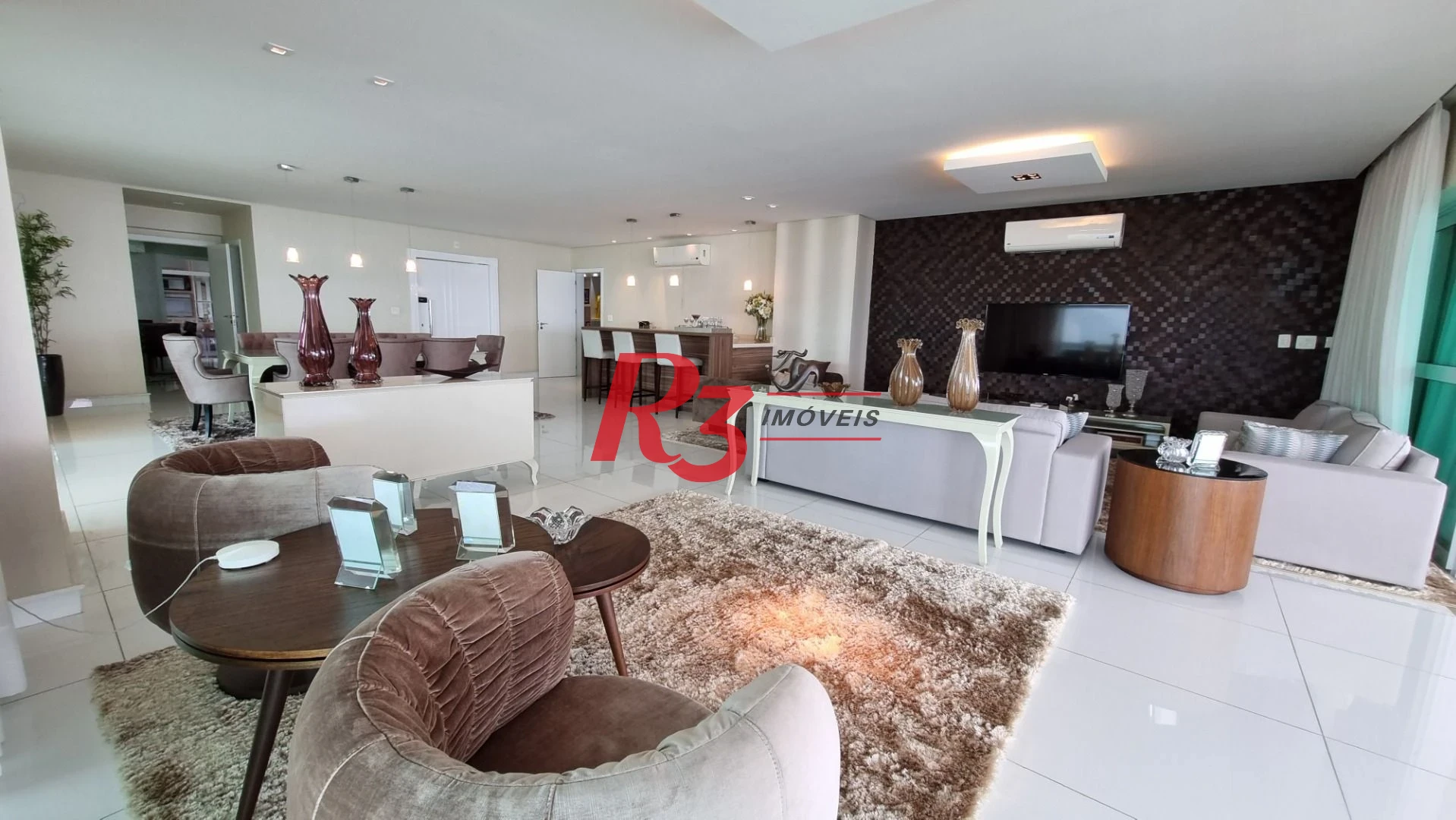 Apartamento com 4 dormitórios à venda, 475 m² por R$ 14.000.000,00 - Gonzaga - Santos/SP