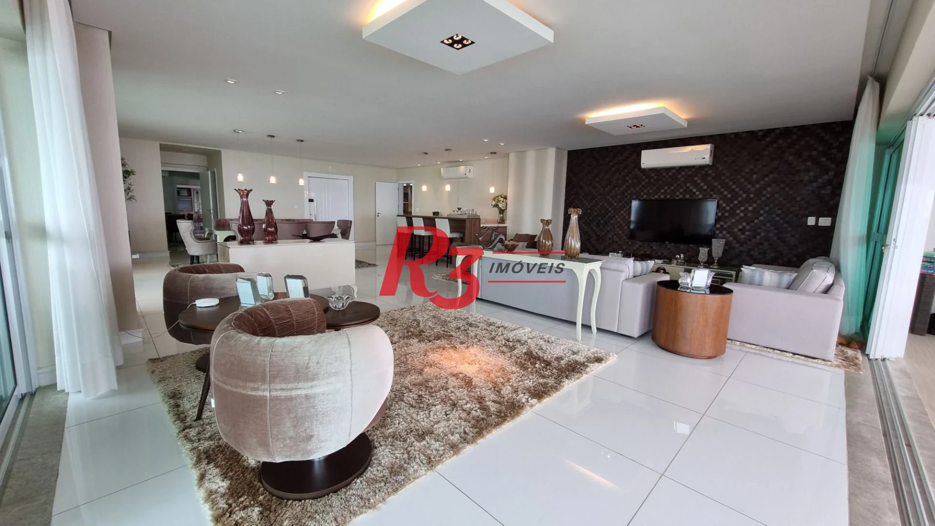 Apartamento com 4 dormitórios à venda, 475 m² por R$ 14.000.000,00 - Gonzaga - Santos/SP