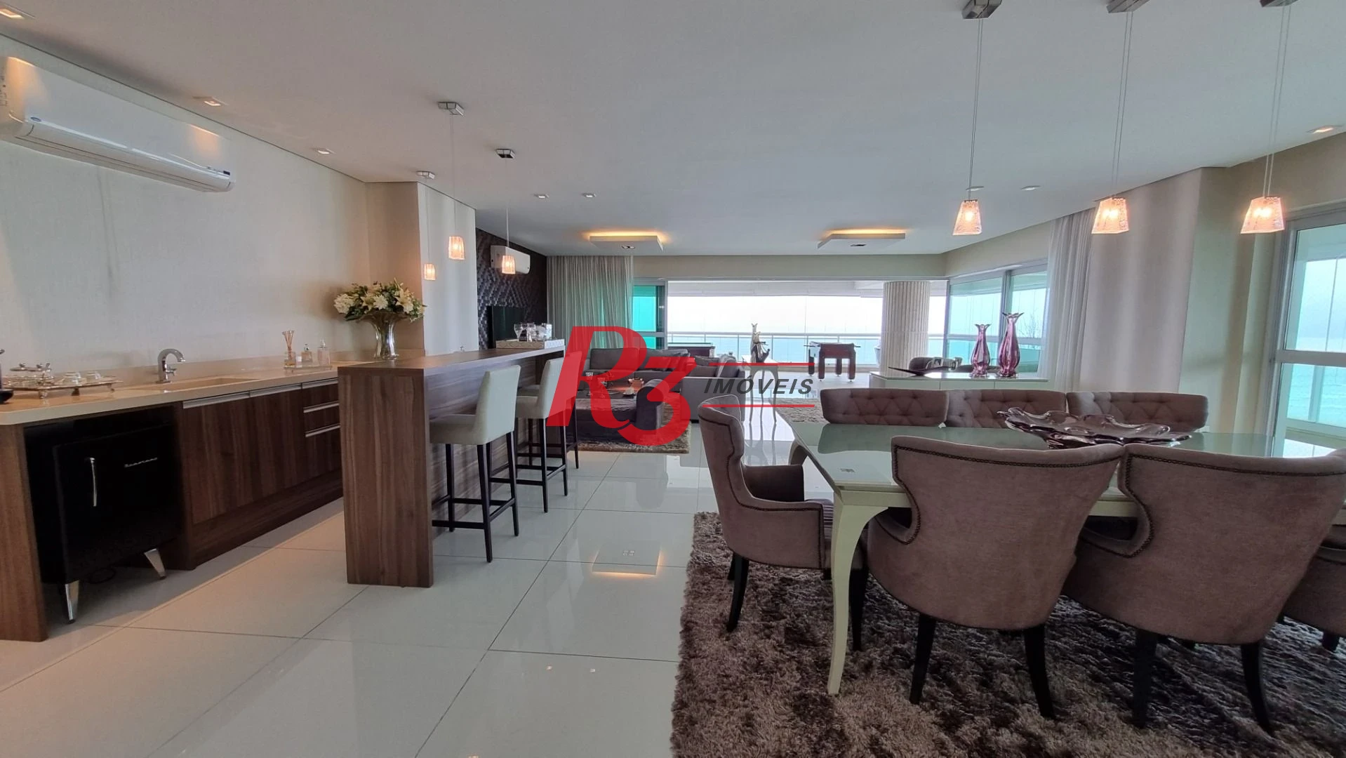 Apartamento com 4 dormitórios à venda, 475 m² por R$ 14.000.000,00 - Gonzaga - Santos/SP
