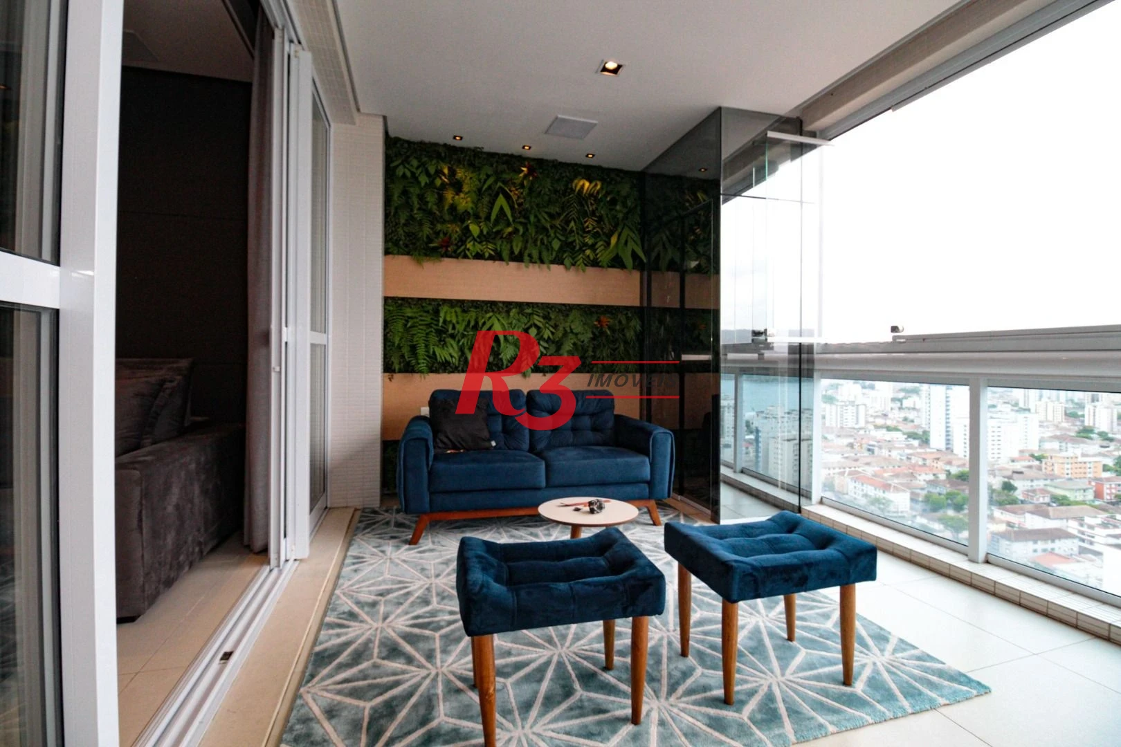 Apartamento com 1 suíte + lavabo à venda, 106 m² por R$ 2.230.000 - Aparecida - Santos/SP