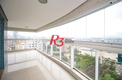 Apartamento à venda, 255 m² por R$ 4.490.000,00 - Aparecida - Santos/SP