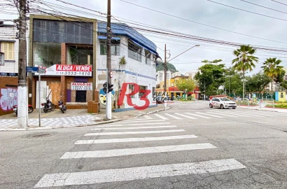 Loja para alugar, 334 m² por R$ 28.362,81/mês - Marapé - Santos/SP