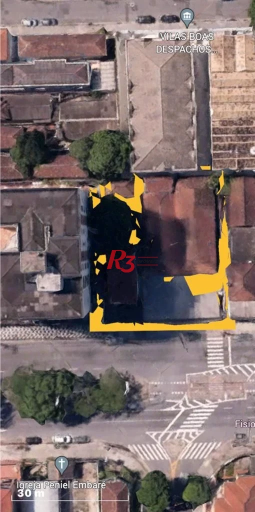 Terreno à venda, 360 m² por R$ 1.580.000,00 - Macuco - Santos/SP