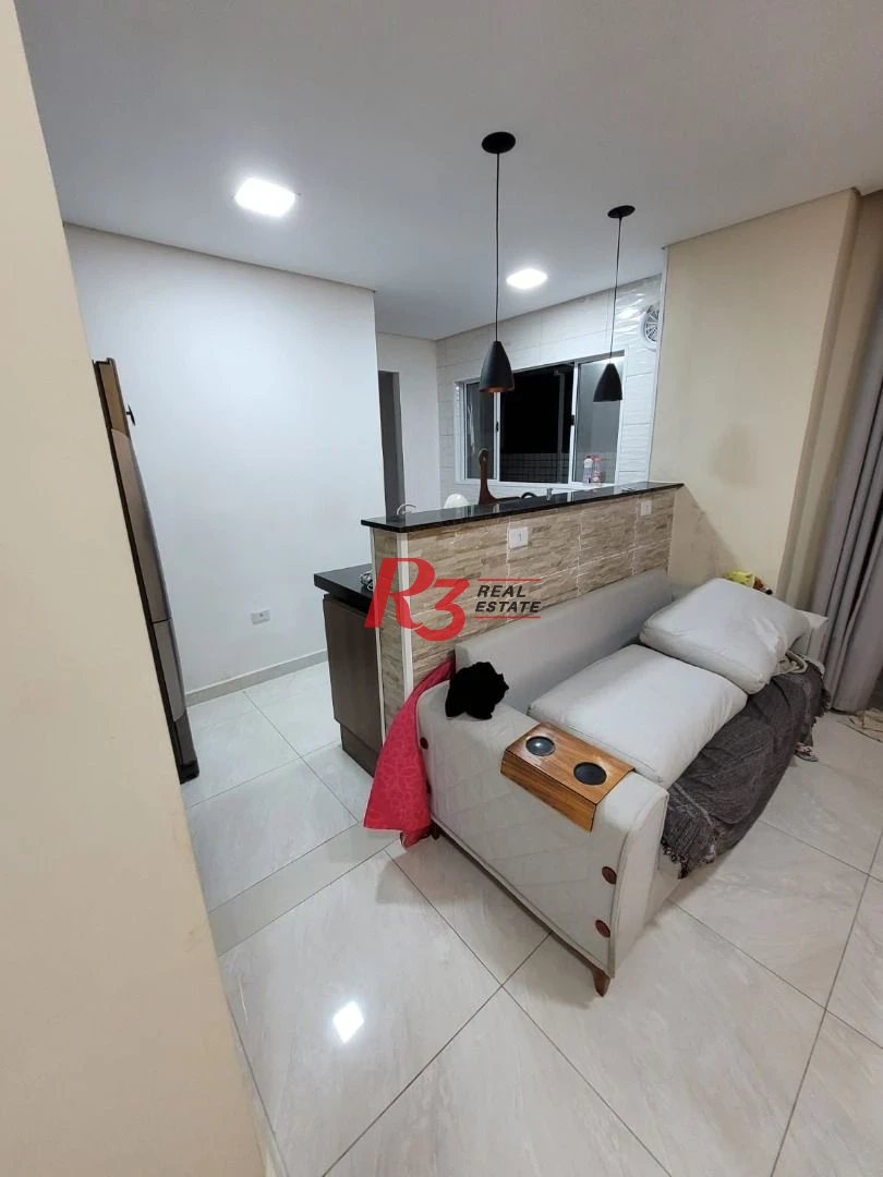 Apartamento com 2 dormitórios à venda, 65 m² por R$ 250.000,00 - José Menino - Santos/SP