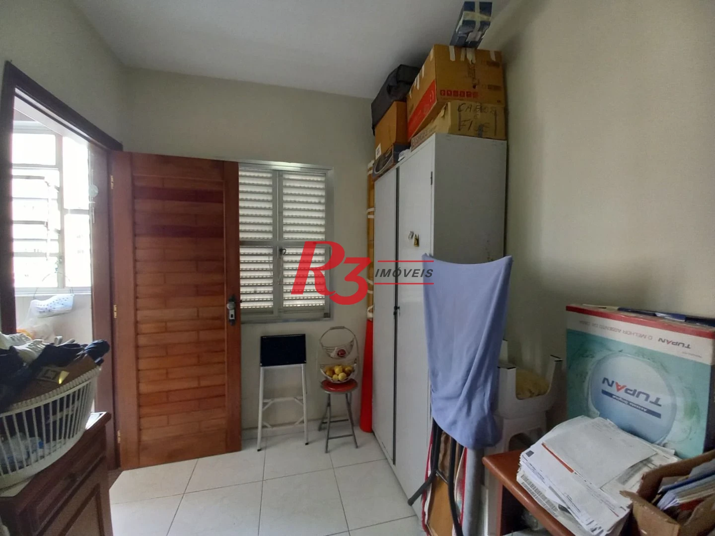 Apartamento á venda 3 quartos 2 Vgs Demarcadas Boqueirão Santos.