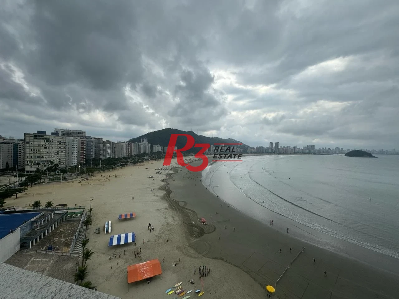 Apartamento com 3 dormitórios à venda, 235 m² por R$ 2.000.000,00 - Ilha Porchat - São Vicente/SP
