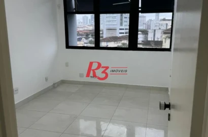 Conjunto para alugar, 133 m² por R$ 5.500/mês - Gonzaga - Santos/SP