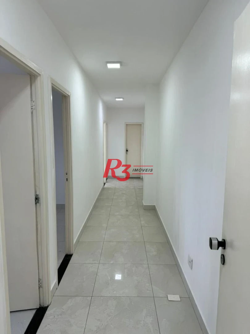 Conjunto para alugar, 133 m² por R$ 5.500/mês - Gonzaga - Santos/SP