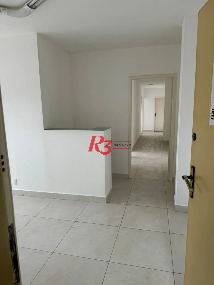 Conjunto para alugar, 133 m² por R$ 5.500/mês - Gonzaga - Santos/SP