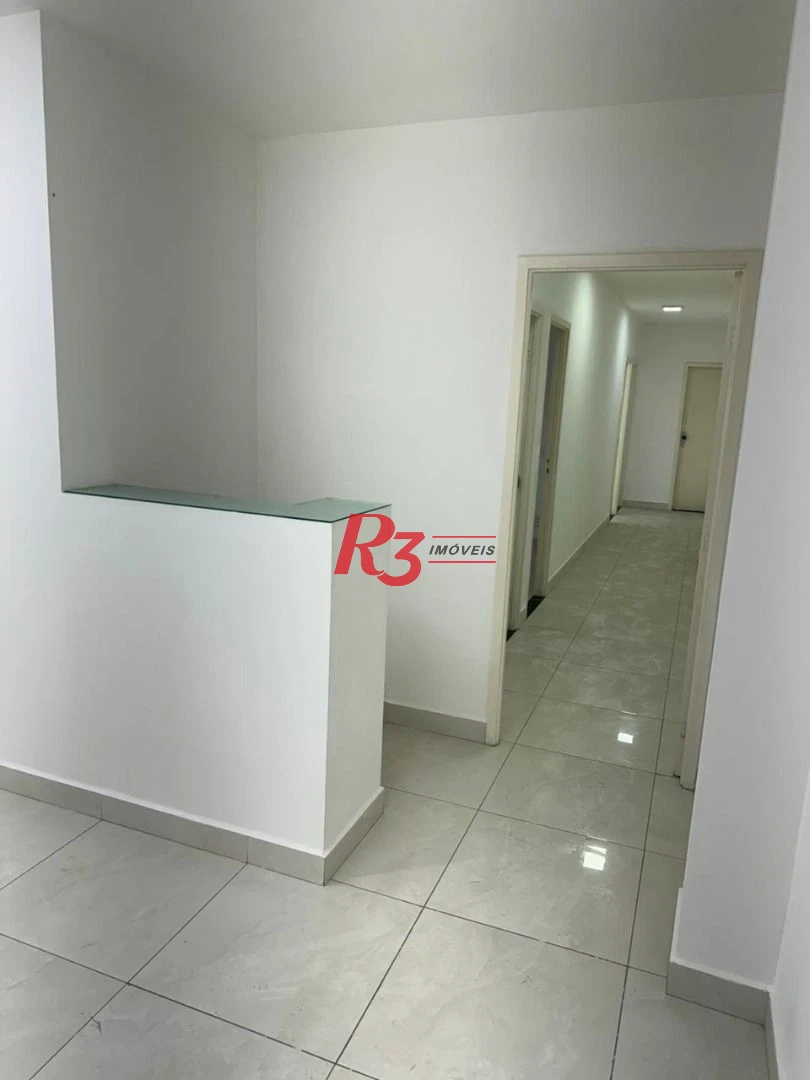 Conjunto para alugar, 133 m² por R$ 5.500/mês - Gonzaga - Santos/SP