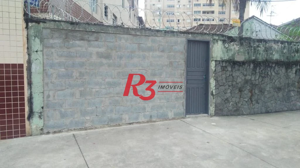 Terreno à venda, 862 m² por R$ 5.000.000,00 - Campo Grande - Santos/SP