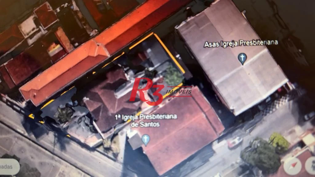 Terreno à venda, 862 m² por R$ 5.000.000,00 - Campo Grande - Santos/SP