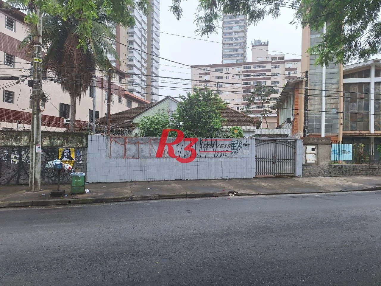 Terreno à venda, 862 m² por R$ 5.000.000,00 - Campo Grande - Santos/SP