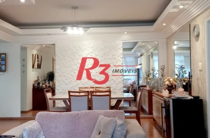 Apartamento à venda, 106 m² por R$ 850.000,00 - Pompéia - Santos/SP
