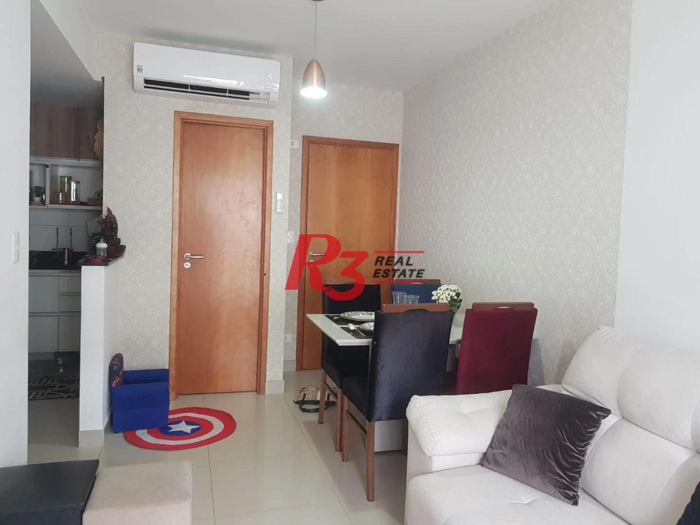 Apartamento com 2 dormitórios para alugar, 58 m² por R$ 5.000,00/mês - Vila Matias - Santos/SP