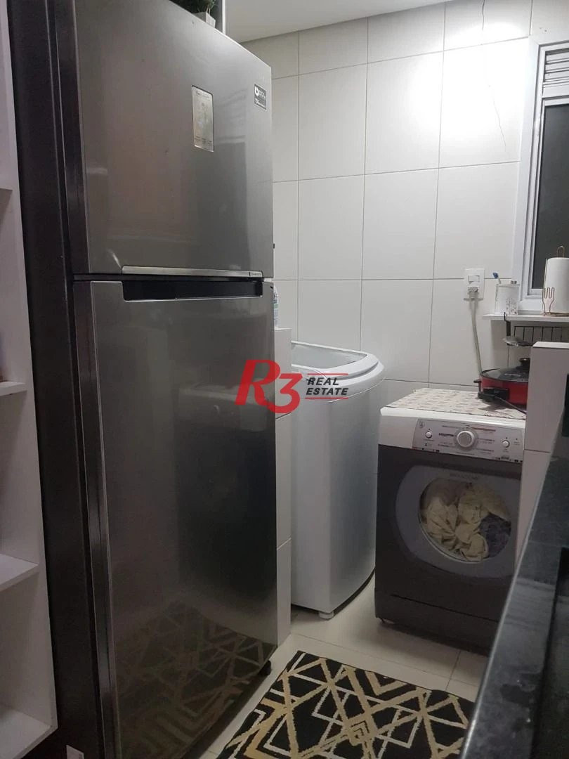 Apartamento com 2 dormitórios para alugar, 58 m² por R$ 5.000,00/mês - Vila Matias - Santos/SP
